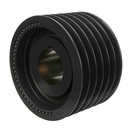 Browning 6 Groove Cast Iron Bushed Bore Multiple Sheave, 6C102R 6C102R